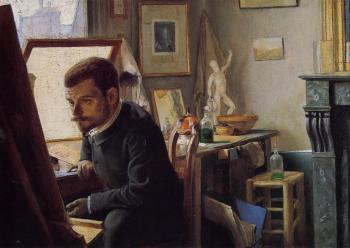 菲利尅斯 瓦洛東 Felix Jasinski in His Printmaking Studio
